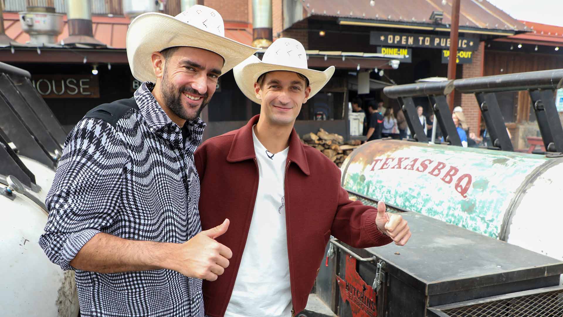 Cilic & Atmane savour the Texas barbecue spectacle: ‘One of the best meals I’ve had’ | ATP Tour | Tennis