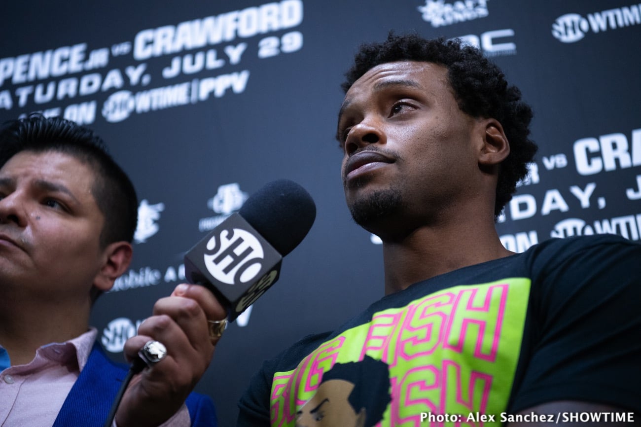 Errol Spence Jr. Dismisses Jermell Charlo Callout as Purely Financial Play