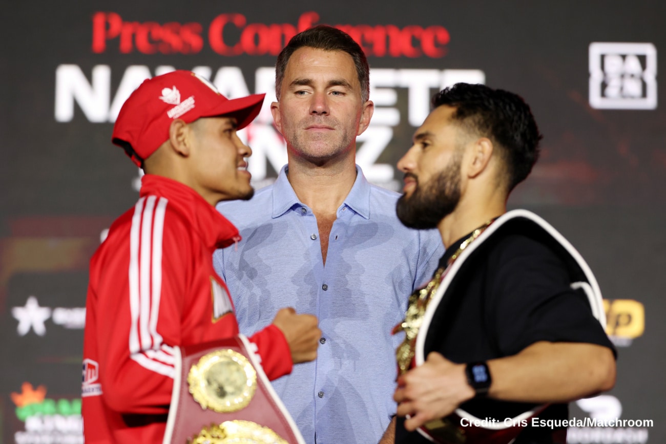 Navarrete and Nunez Set for Super Featherweight Unification Showdown