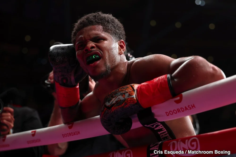 Shakur Stevenson Open to Ryan Garcia Showdown Without Rehydration Clause as Junior Welterweight Return Looms