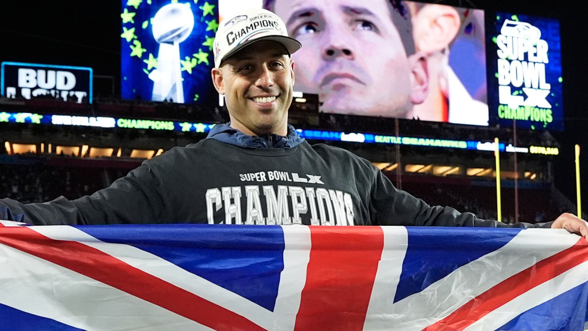 Super Bowl 2026: Aden Durde makes British NFL history as Sam Darnold completes comeback in tale of defiance