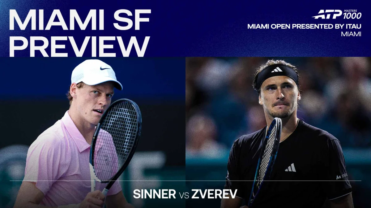 ‘Hungry’ Sinner seeks to cool Zverev in Miami SFs, with Sunshine Double in sight | ATP Tour | Tennis