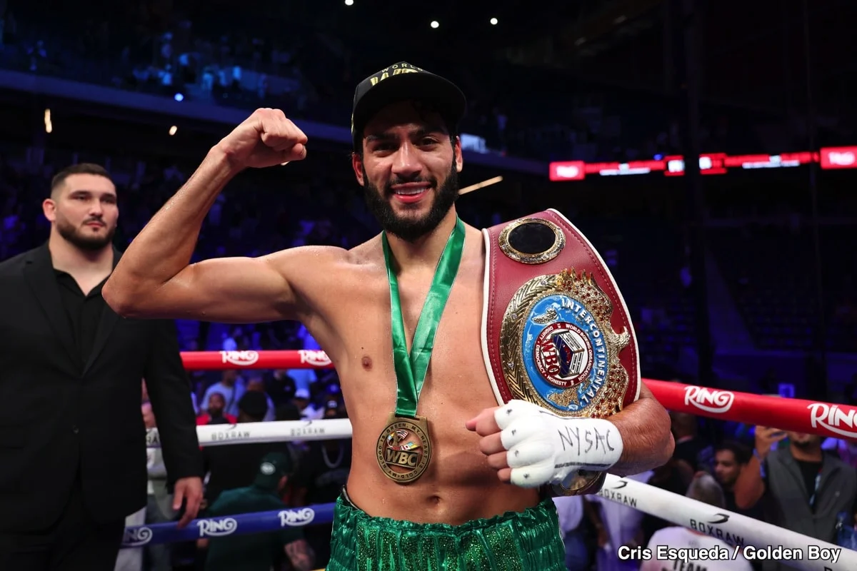 Hamzah Sheeraz Eyes Canelo Alvarez Showdown: WBO Title Bout in Egypt Could Be the Ultimate Gateway
