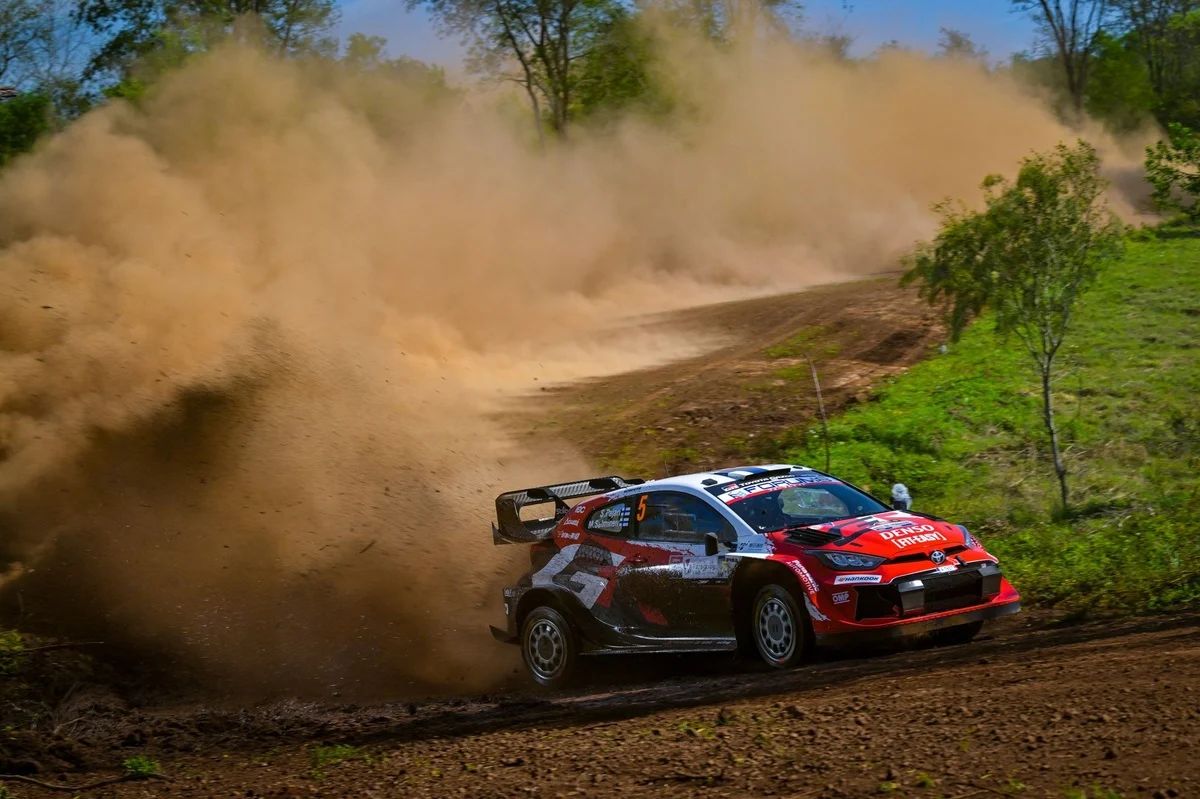 Pajari Extends Dominant Lead in Thrilling Rally Paraguay as Fourmaux Closes on Evans