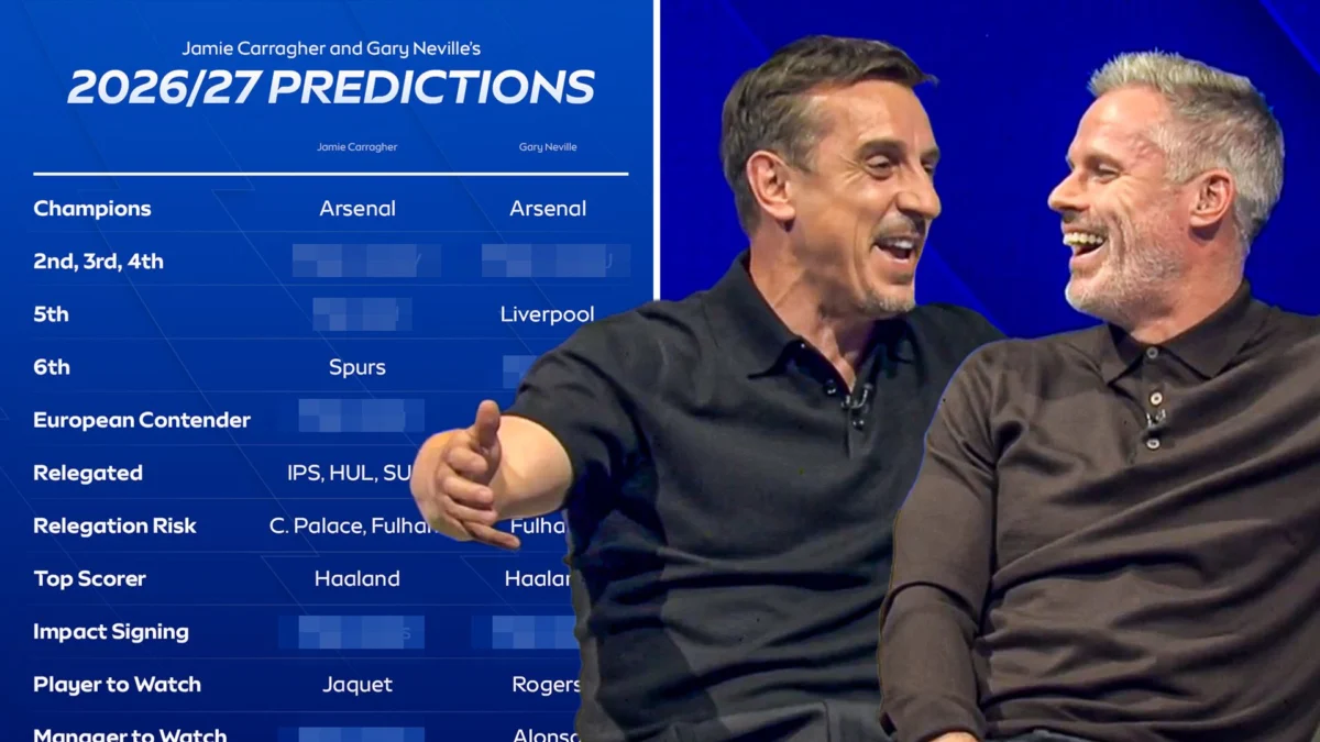 Premier League 2026/27: Carragher and Neville Unveil Bold Season Predictions