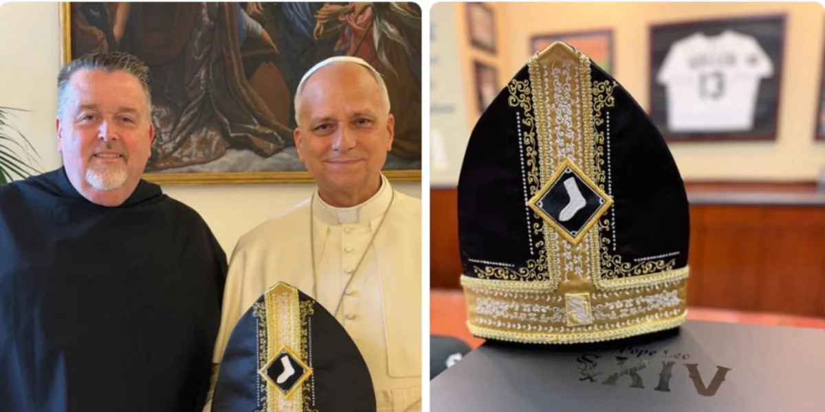 Vatican City Dons South Side Style: Pope Leo XIV Receives Iconic White Sox "Pope Hat" Gift