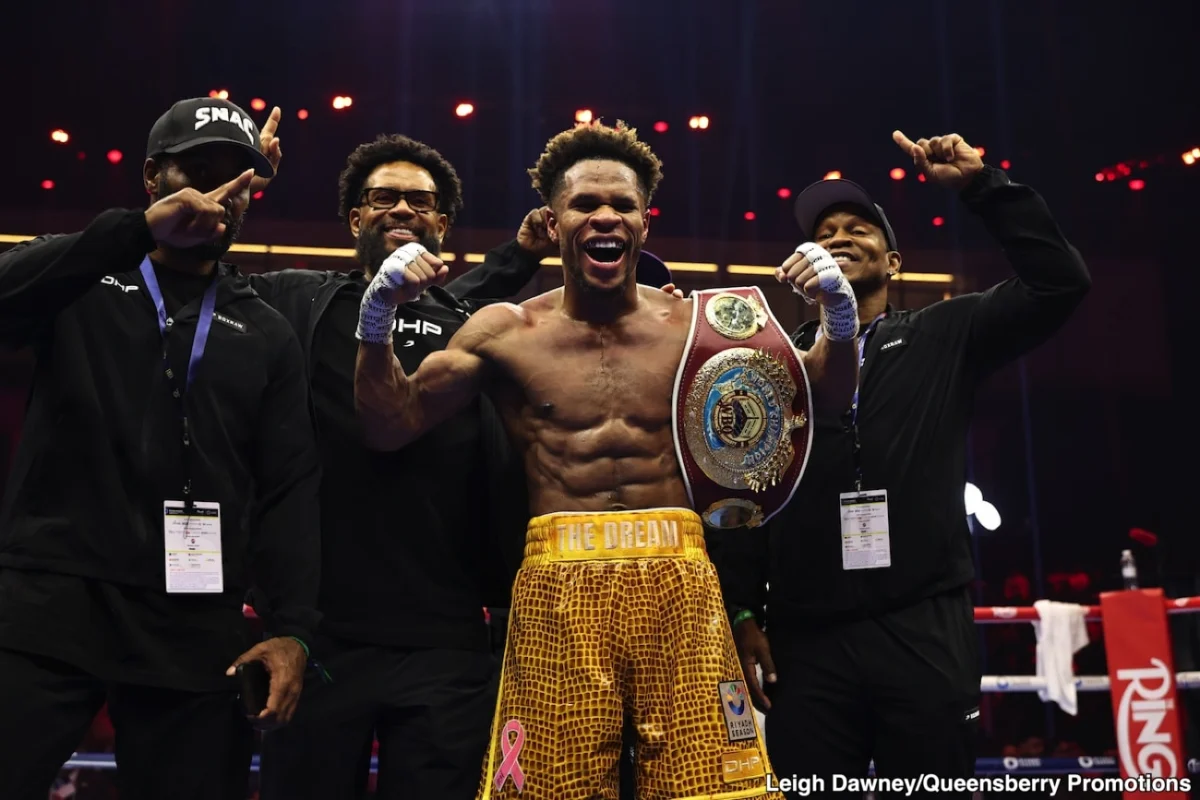 Haney Ups the Ante: Offers Stevenson 145lb Showdown in December, But Rehydration Clause Remains a Sticking Point